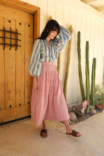 Buy Women Pretty In Pink Organic Summer Skirt