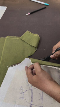Organic olive midi dress — chic without effort, now at a genuine sale price.