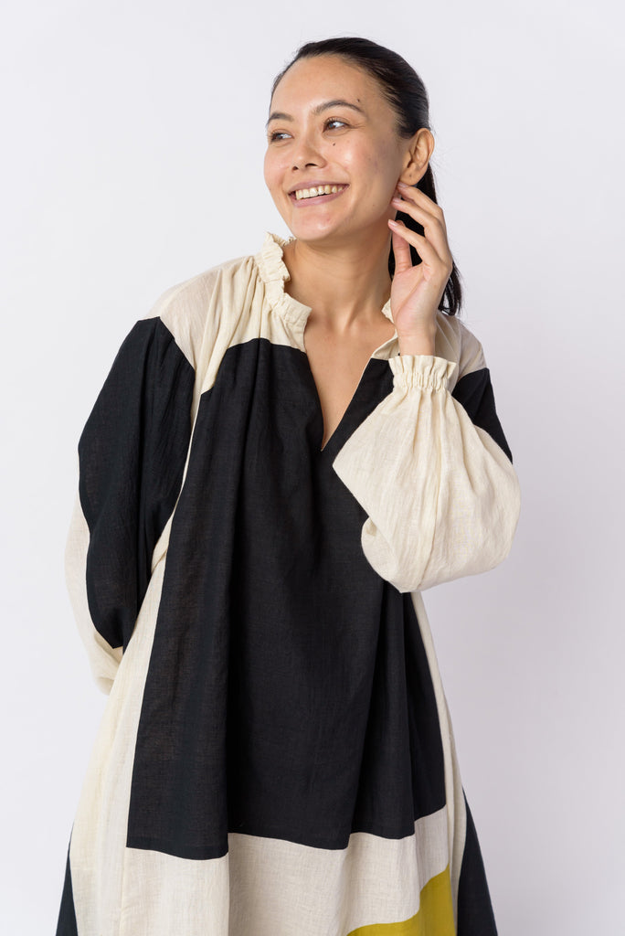 Pride of Crow midi dress, what are some sustainable brands, clothing brands are ethical, organic clothing California, organic cotton fair trade clothing, cotton top clothing, cotton up clothing, good clothing brands for women, good quality women's clothing, minimalist shopping site, minimalist wardrobe basics